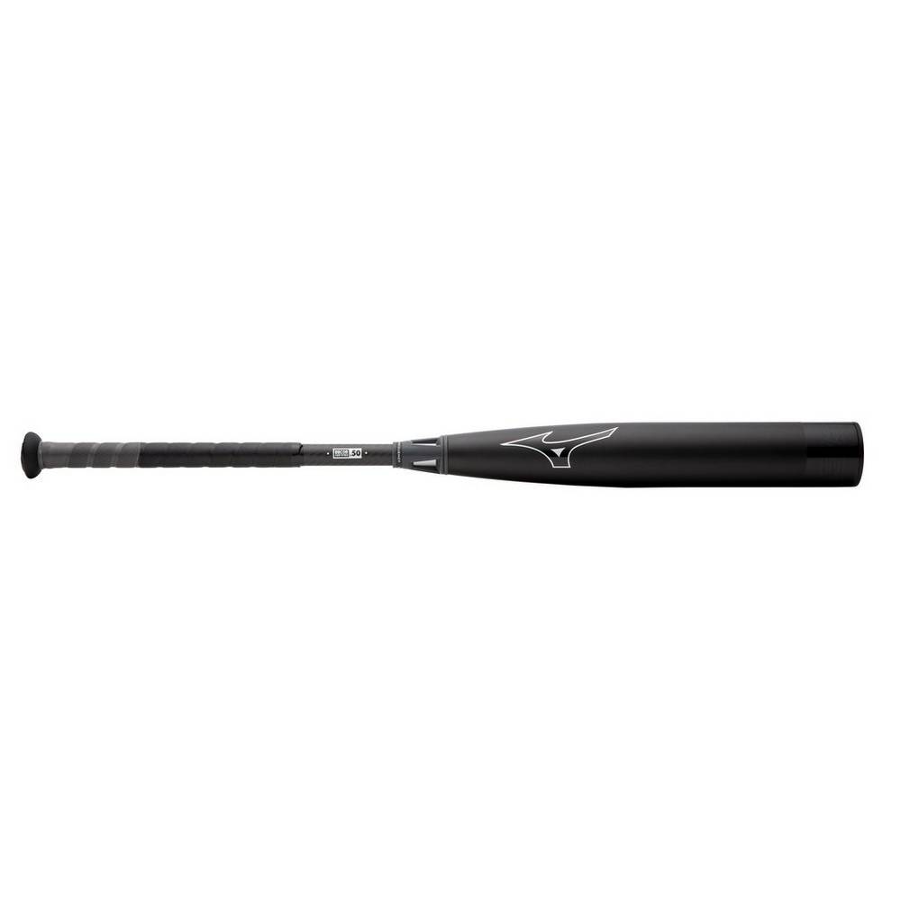 Mizuno B21-PWR CRBN - BBCOR Baseball Bat (-3) Férfi Baseball Ütő Fekete UQD594370